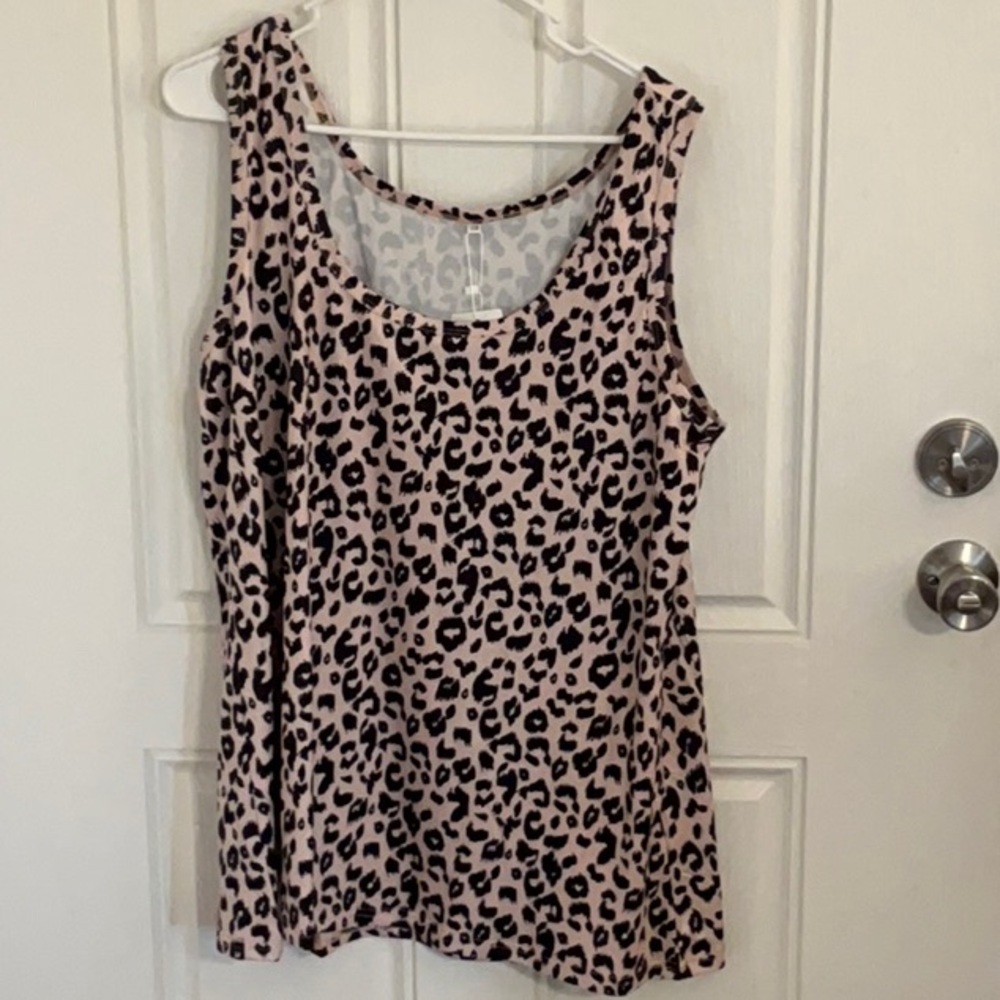 Rosriss Woman’s Animal Print Tank Top 16W New With Tags